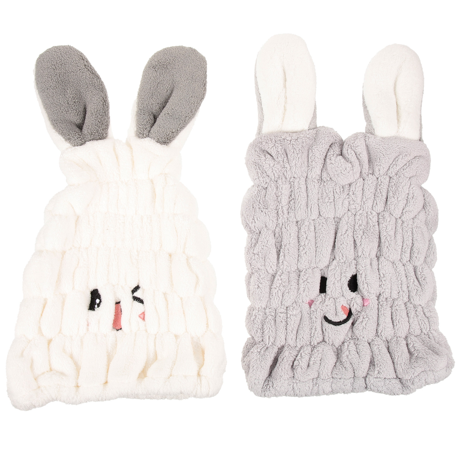 Maternity Wear - 2Pcs Towel Wrap Hair Cap for
