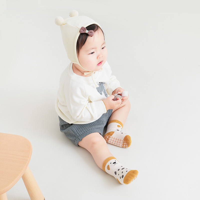 Fashion Baby Floor Socks Cute  - Unisex Baby Socks Non Slip 评论和价格
