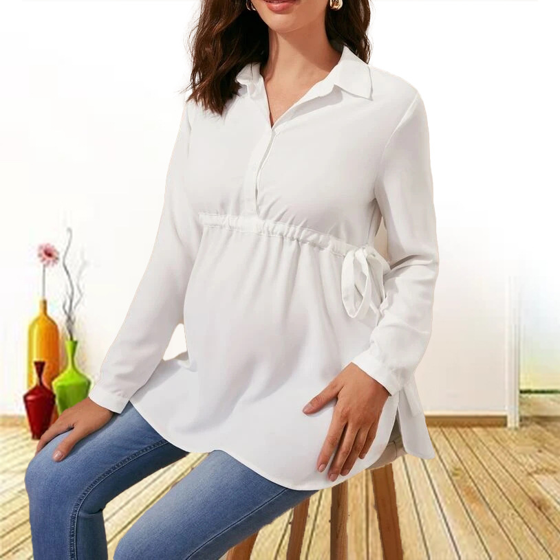 Maternity Clothes Pure Color L - Maternity Wear 评论和价格