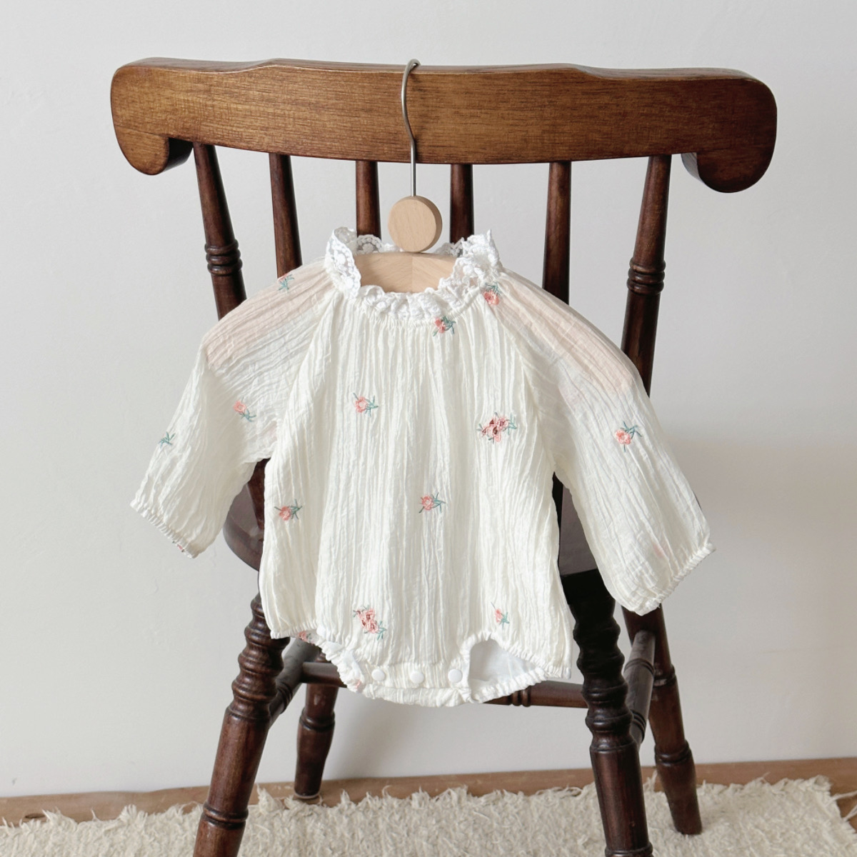 Summer Newborn Baby 0-18M Girl - Newborn Baby Girl Romper Floral 评论和价格