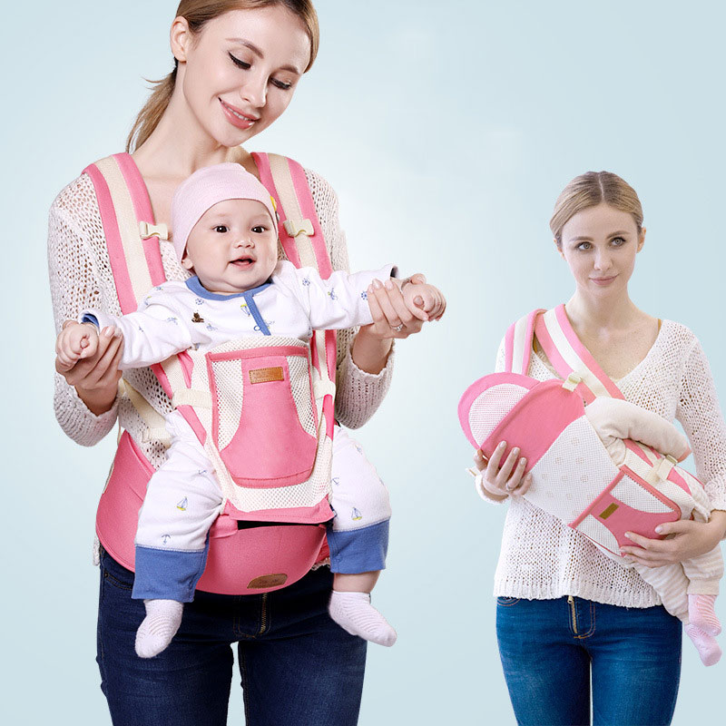Baby Carrier With Waist Stool  - Ergonomic Baby Carrier Newborn To Toddler 评论和价格