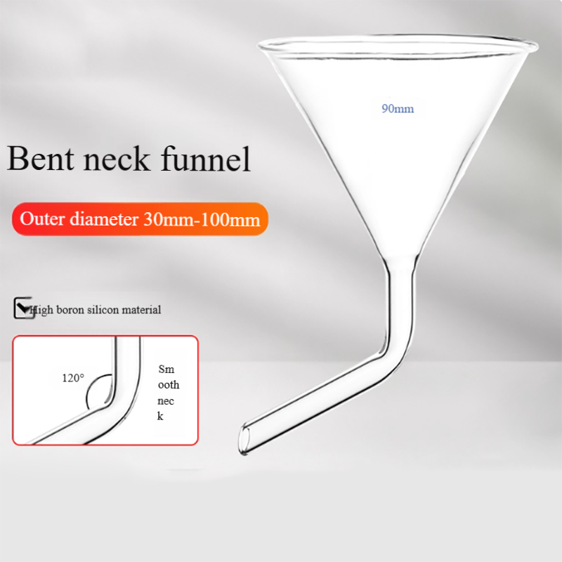 Glass bent neck triangular fun - Feeding 评论和价格