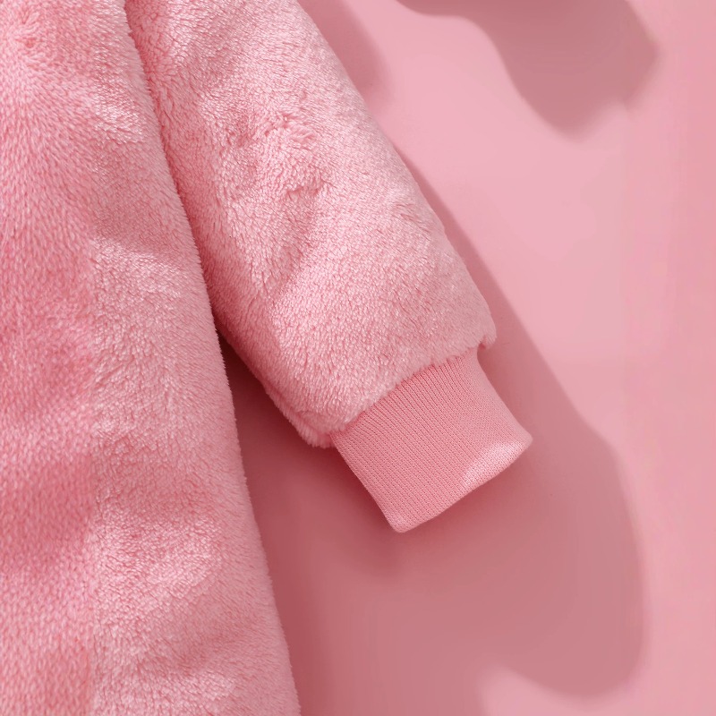 Newborn Baby Pink Unicorn Romp - Cotton Baby Onesies Zipper 评论和价格