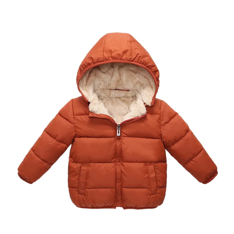 2026 Winter New Kids Thick Coa - Toddler Boy Winter Fleece Jacket 评论和价格