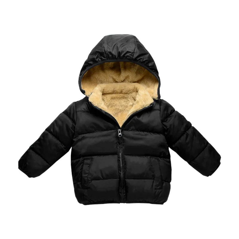 2026 Winter New Kids Thick Coa - Toddler Boy Winter Fleece Jacket 评论和价格