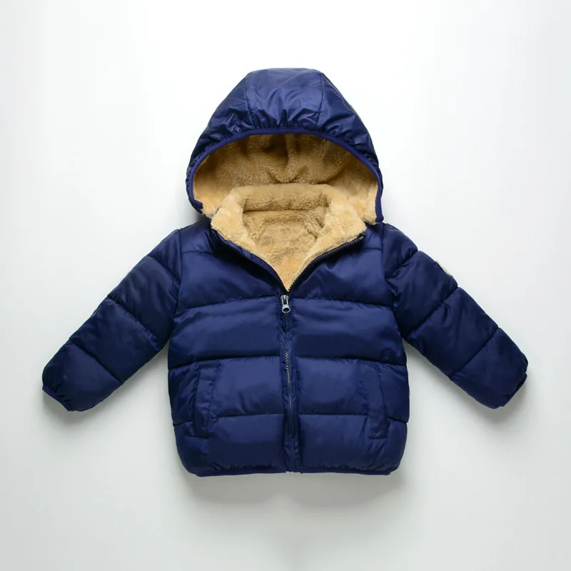 2026 Winter New Kids Thick Coa - Toddler Boy Winter Fleece Jacket 评论和价格