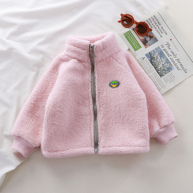 Children's Plush Jacket Winter - Toddler Boy Winter Fleece Jacket 评论和价格