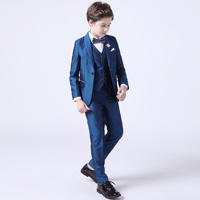Kids Boys White Blazer Vest Pa - Baby Boy Suit Set Baptism 评论和价格