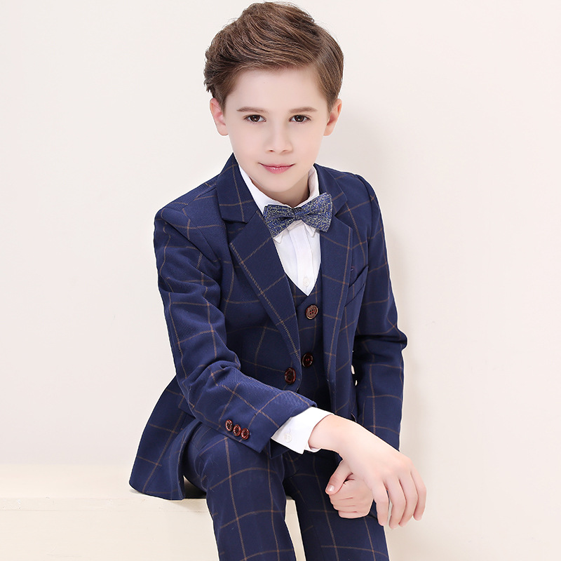 Kids Boys White Blazer Vest Pa - Baby Boy Suit Set Baptism 评论和价格