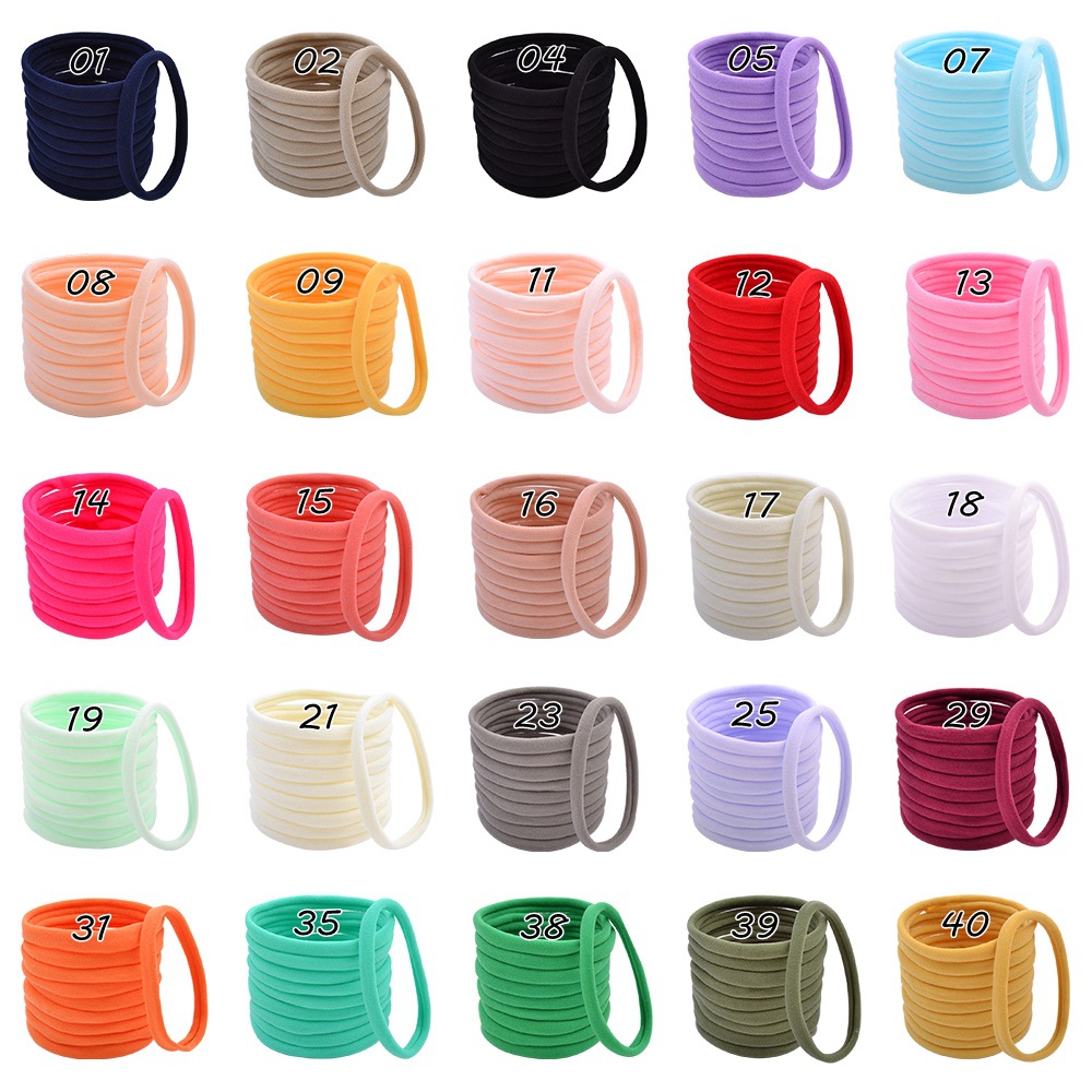50 Pcs Soft Stretchy DIY Nylon - Baby Gear 评论和价格